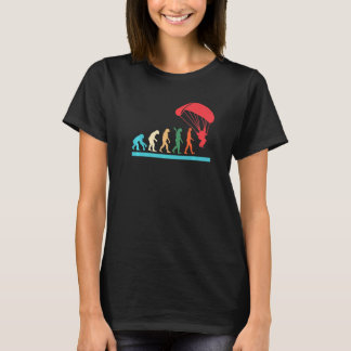 Rolig fallskärmshoppning Evolution T Shirt