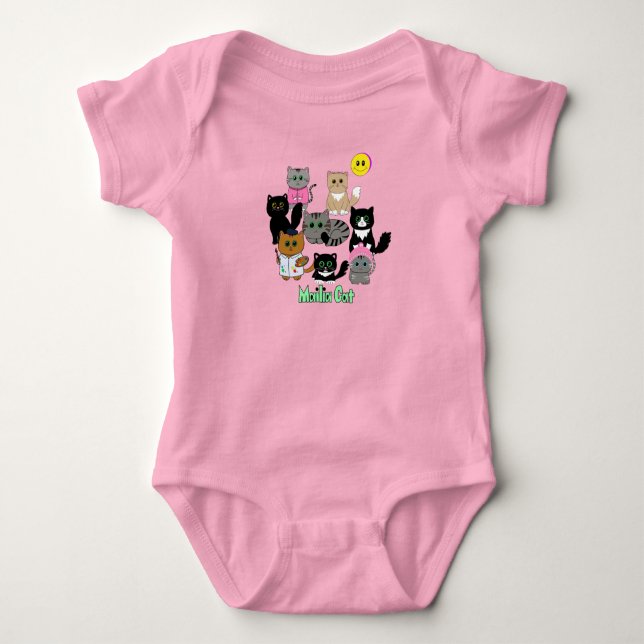 Rolig familj t shirt (Framsida)