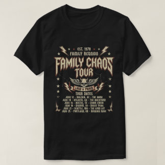 Rolig familjeåterträffsturné t shirt