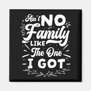 Rolig Familjestämning Familjeåterträff Magnet