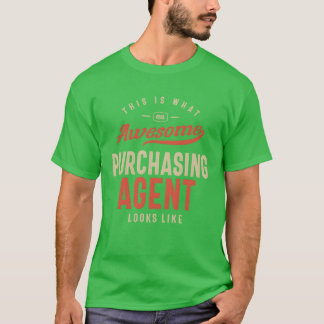 Rolig fantastisk inköpsagent jobb yrke frie t shirt