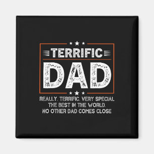 Rolig fantastisk pappa Donald Trump Glad fadersdag Magnet