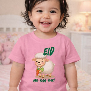 Rolig får Eid Adha rolig  Baby T-tröja  T Shirt