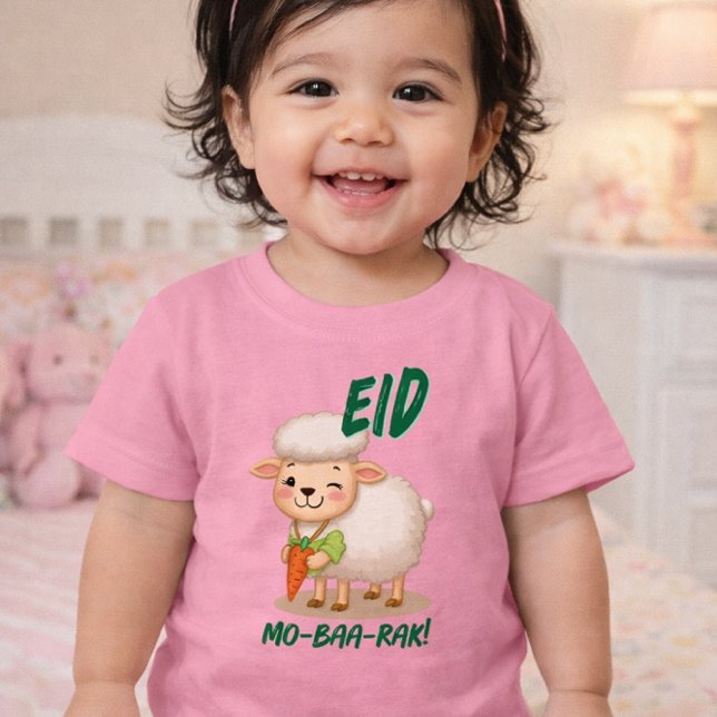 Rolig får Eid Adha rolig  Baby T-tröja  T Shirt (Skapare uppladdad)