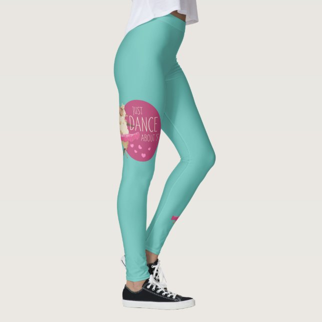 Rolig får-meddelande - Bara dansa runt det 1 Leggings (Höger)