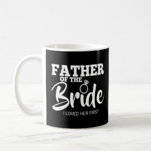 Rolig far till bruden Faderlig kärlek Pappa Kaffemugg