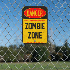 Rolig fara Zombiezonen - Kommer In På Egen Risk