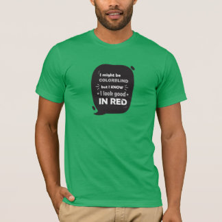 Rolig färgblindT-tröja T Shirt