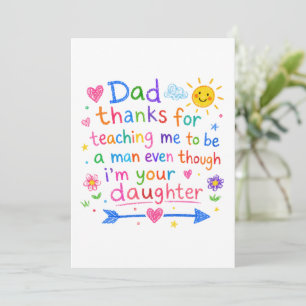 Rolig fars dag - Cool Pappa Humor Present Design Kort