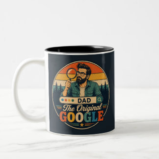 Rolig Fars Dag Kaffe Mugg för Pappan