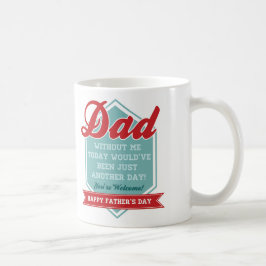 Rolig fars dag kaffemugg