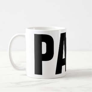 Rolig fars dagmugg för PAPPAkopp för pappa Kaffemugg