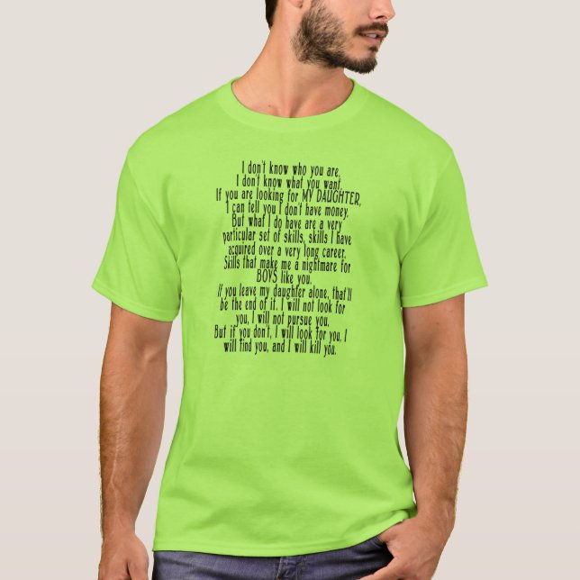 Rolig fars dagTshirt T-shirt (Framsida)