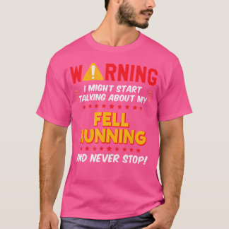 Rolig Fell Löpning Fell Löpare Skämt T Shirt