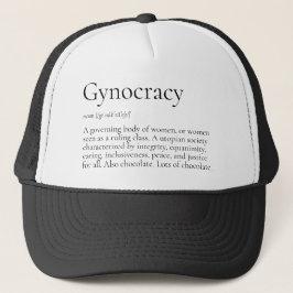 Rolig feminist för Gynocracy definition Keps