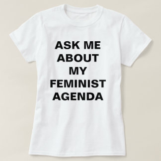 Rolig feministisk T-tröja Tee