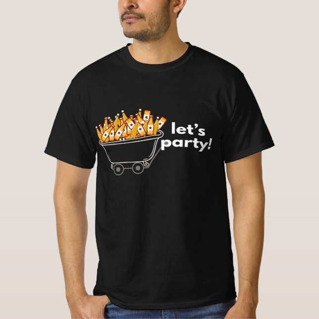 Rolig Fest T Shirt (Framsida)