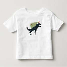 Rolig Festlig Dino Jul T Shirt