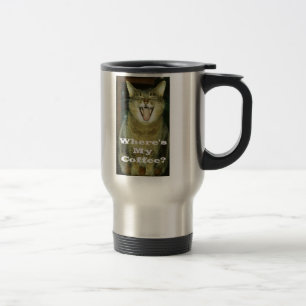 Rolig fet katttravel mug resemugg