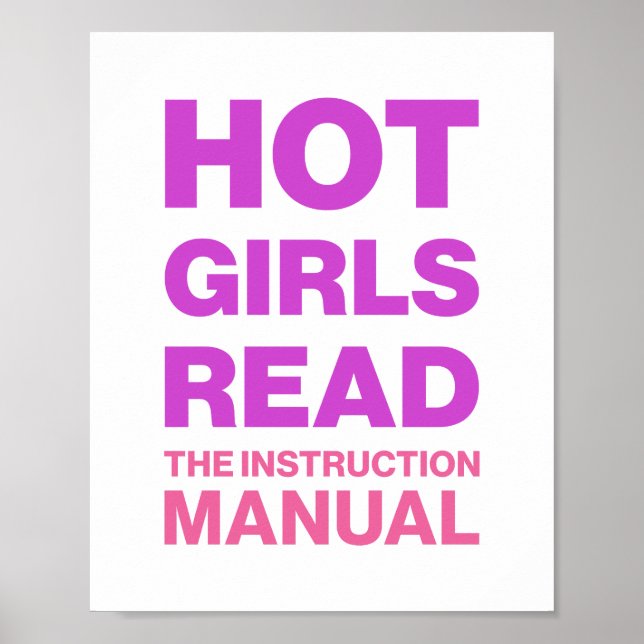 Rolig fet typografi Sarksatisk bokorm som läser  Poster (Framsidan)