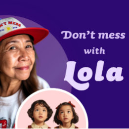 Rolig Filipinska Mamma Present – Fula Inte Med Lol Keps
