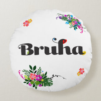 Rolig filippinsk Bruha Boho Rund Kudd Kudde