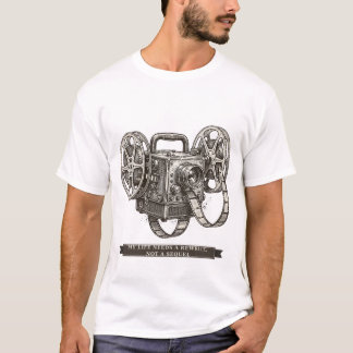 Rolig filmprojektor t shirt