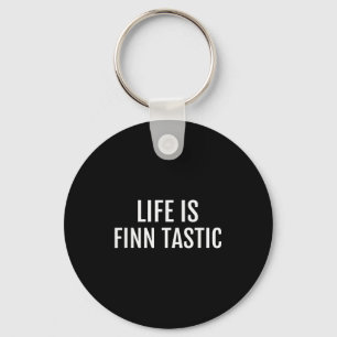 Rolig finsk Finland Citat Tröja _ Lögnen är finsk Nyckelring