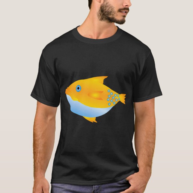 Rolig Fisk T Shirt (Framsida)