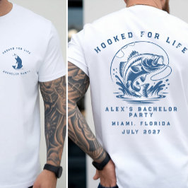 Rolig Fiskare Anpassad Fiske Sängkarlsfest T Shirt
