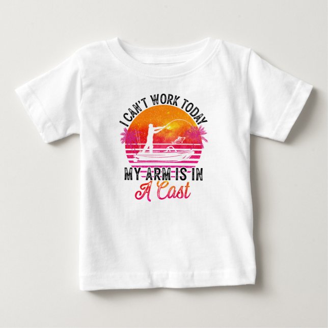 Rolig Fiskare Fiske T Shirt (Framsida)