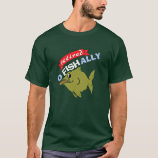 Rolig fiskare pensionering t shirt