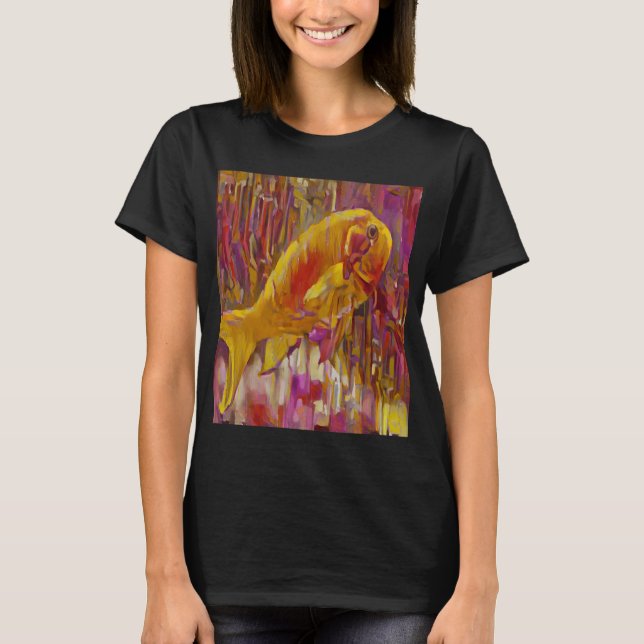 Rolig fiske för hängiven angler t shirt (Framsida)