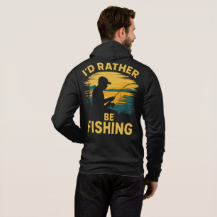 Rolig fiske för män t shirt