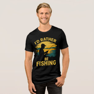 Rolig fiske herr t shirt