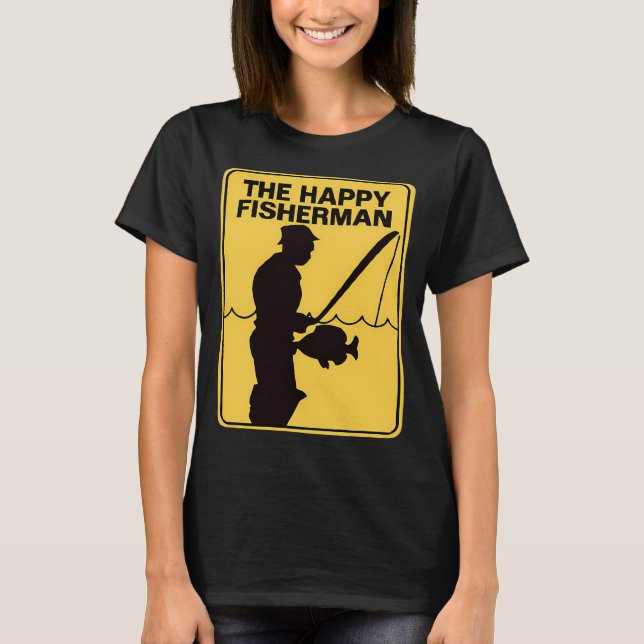 Rolig fiske t shirt (Framsida)
