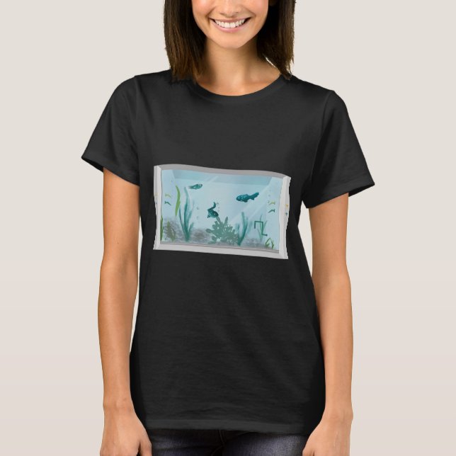 Rolig Fiske T Shirt (Framsida)
