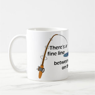 Rolig fiskemugg kaffemugg