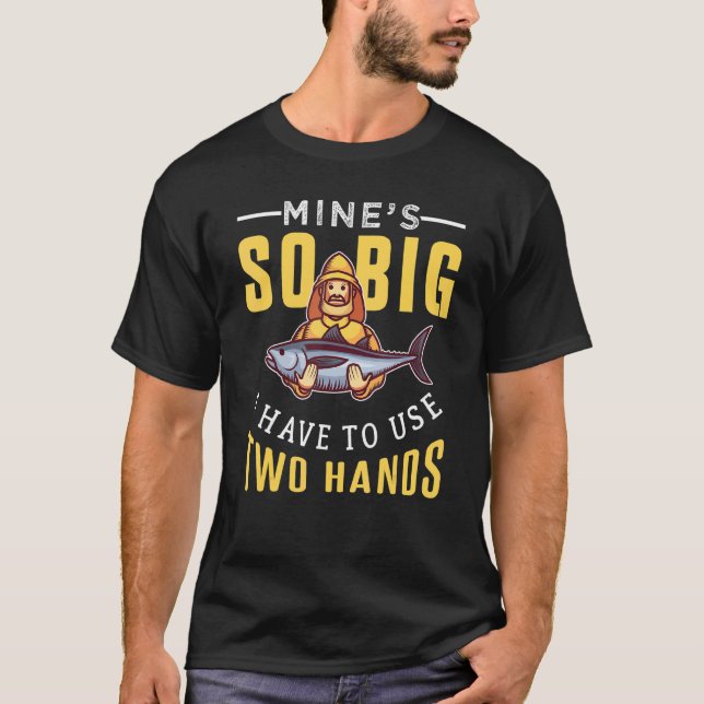 Rolig Fiskfiske För Fiskare T Shirt (Framsida)