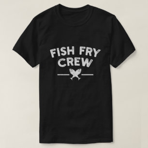 Rolig fisktallrik besättning fredag seafood grillf t shirt