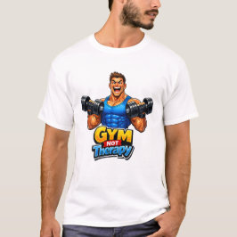 Rolig Fitness Humor Konst – Gym Meme T Shirt