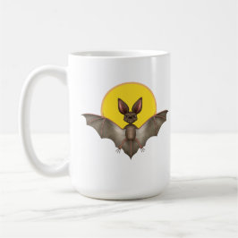 Rolig fladdermus kaffemugg