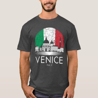 Rolig flagga för staden Venedig Italien T Shirt