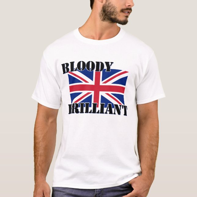 Rolig flaggaskjorta t-shirt (Framsida)