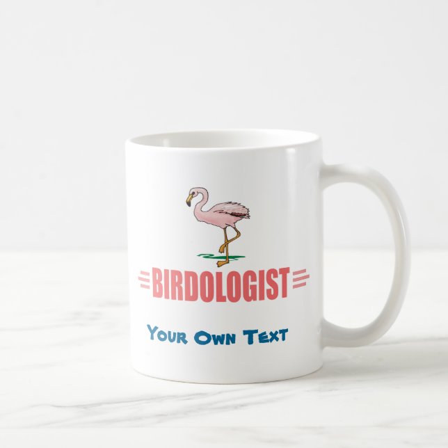 Rolig Flamingo Kaffemugg (Höger)