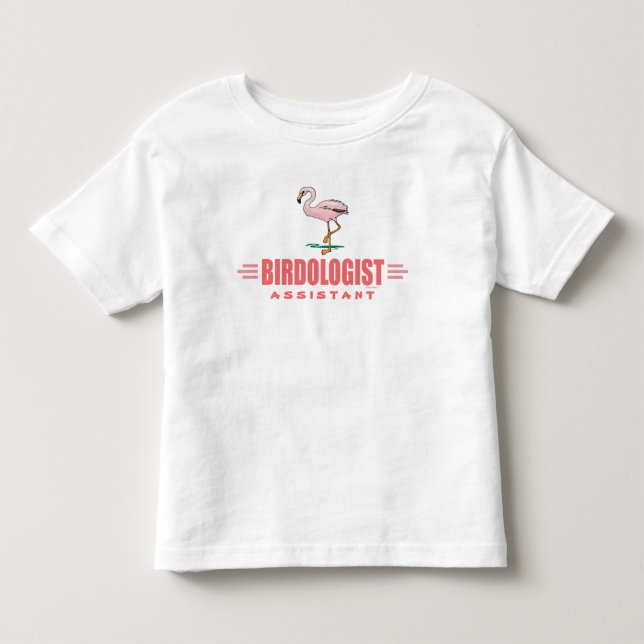 Rolig Flamingo Tee (Framsida)
