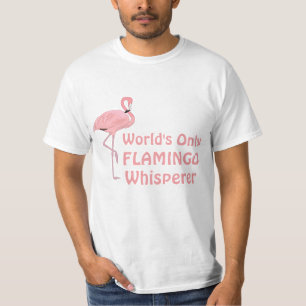 Rolig Flamingo Viskare T Shirt