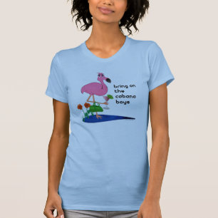 Rolig Flamingoskjorta T-shirt