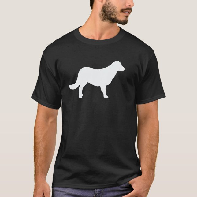 Rolig Flatcoated Retriever T Shirt (Framsida)