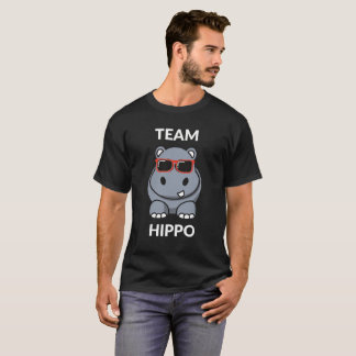 Rolig flodhäst för lagflodhäst t shirt